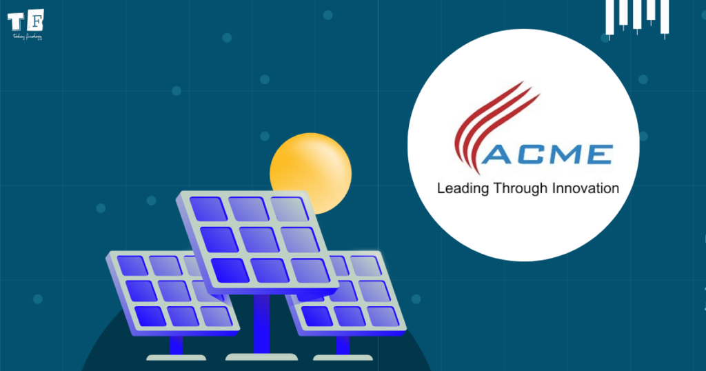 About Acme Solar Holdings Ltd.

The Company was founded at a paramount position in India's solar power segment and plays a key role in India’s strategy for clean energy. Founded in 2015, and based in Gurgaon, Haryana, the company has grown to be the country's largest and most prominent independent solar power producer.